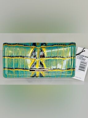Brahmin NWT Parakeet Estuary Ady Wallet - PERFECT